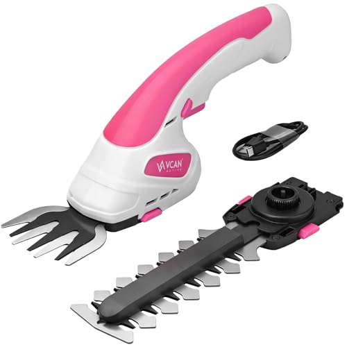 VCAN ACTIVE 2-in-1 Cordless Hedge Trimmer, Handheld Hedge Trimmer & Co — Design and materials in detail