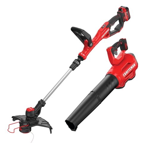 CRAFTSMAN CRAFTSMAN V20 String Trimmer and Leaf Blower Combo Kit, Cord — Side-by-side comparison of top picks in this category