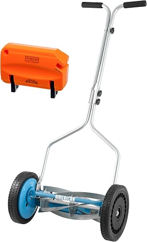 American Lawn Mower Company 1304-14SK2 14-Inch 5-Blade Push Reel Lawn — Real-world performance testing in action