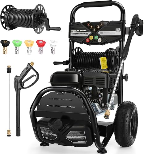 Professional 4200PSI 4GPM 212CC Gas Pressure Washer, 7.0HP Heavy-Duty — Build quality and design details up close