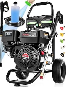 Gas Powered Pressure Washer 4200 PSI Gas Power Washer 4.0 GPM 212CC Commercial High Pressu