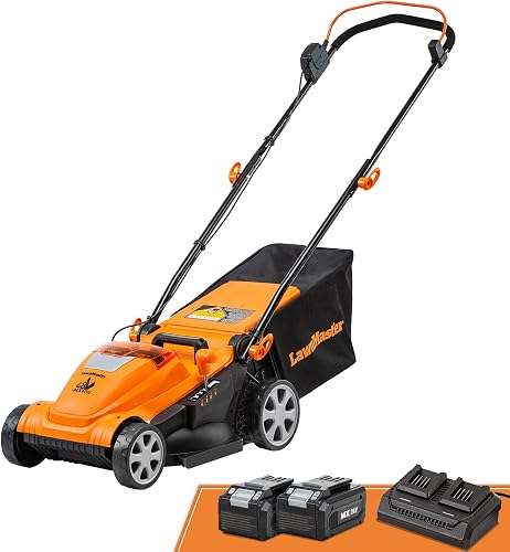 LawnMaster CLMF4815E 48V MAX 15-inch Brushless Cordless Lawn Mower wit — Our recommended configuration for best results