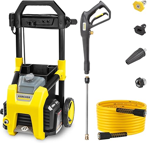 Kärcher Electric Pressure Washer K1800PS, CETA Certified, 3 Spray Nozz — Real-world performance testing in action