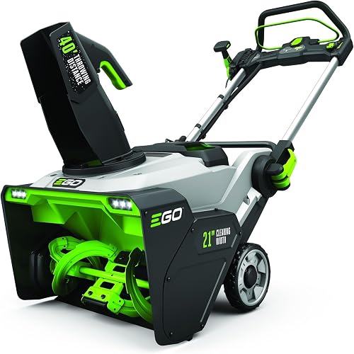 EGO Power+ SNT2110 Peak Power 21-Inch 56-Volt Cordless Snow Blower wit — Build quality and design details up close