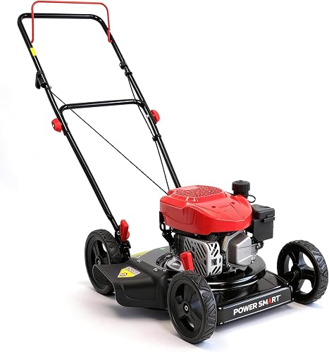 PowerSmart 18-Inch Gas Lawn Mower, 144cc 4-Cycle OHV Engine, Push Mowe — Our recommended configuration for best results