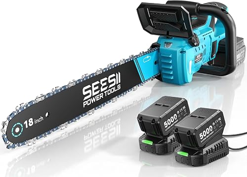 SEESII 40V 18-Inch Electric Chainsaw: Cordless Chainsaw with 2 x 5.0Ah — Side-by-side comparison of top picks in this category