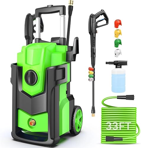 Electric Pressure Washer, 5000 PSI 4.0 GPM Heavy Duty Power Washer, wi — Our recommended configuration for best results