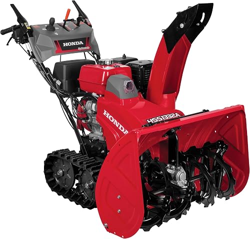 Honda HSS1332 31.9-Inch Two Stage Snow Blower with Electric Start and — Real-world performance testing in action
